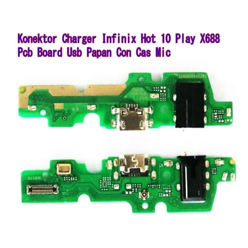 PCB cas infinix hot 10 play