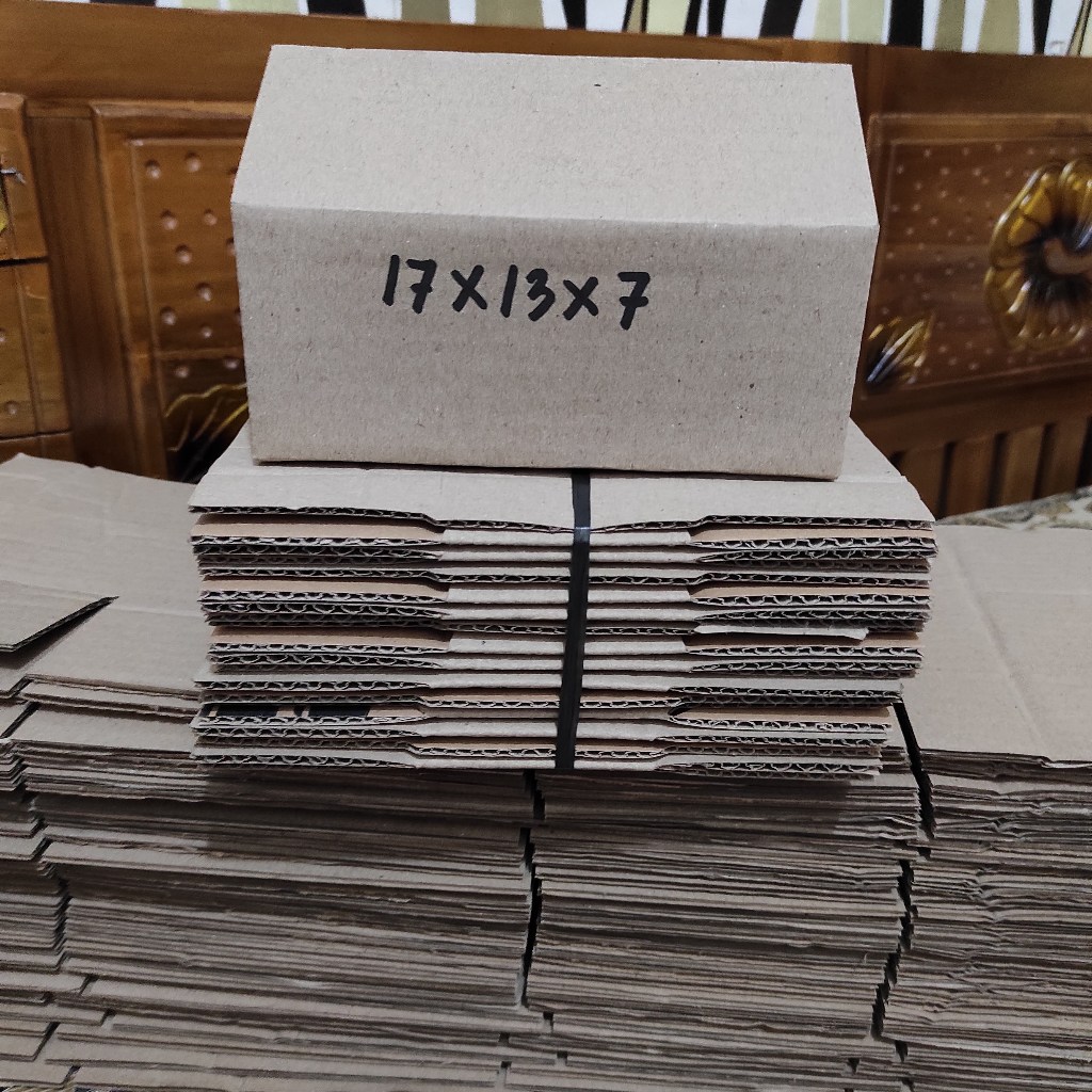 

KARDUS KARTON BOX KOTAK PACKING 17x13x7 cm