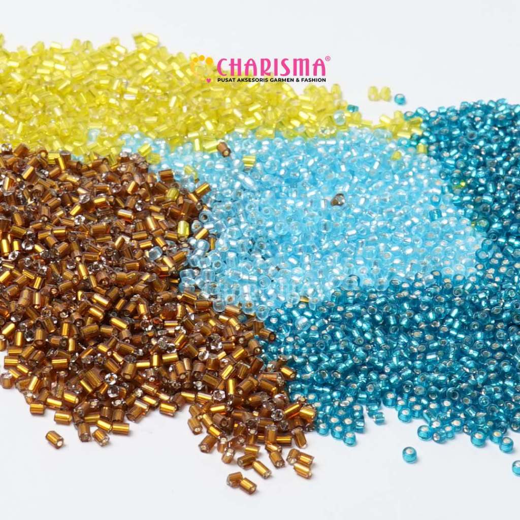 Charisma Mote Bambu - Manik Payet Bambu Patah / Bambu Pendek Semi Jepang / Harga Per 25 Gram