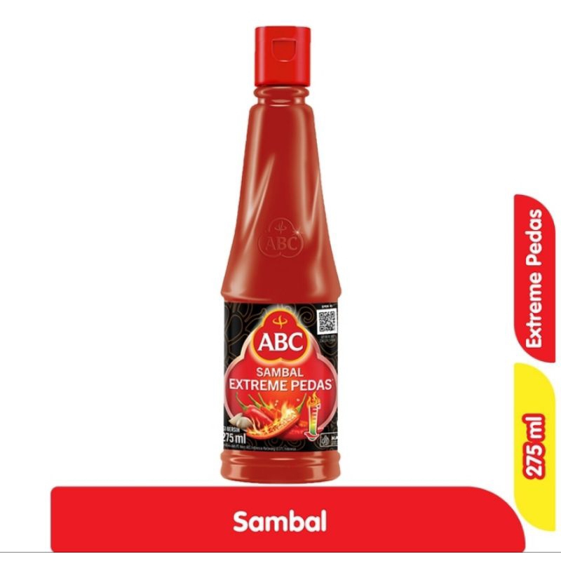 

ABC Sambal Extreme Pedas Pet 275 ml