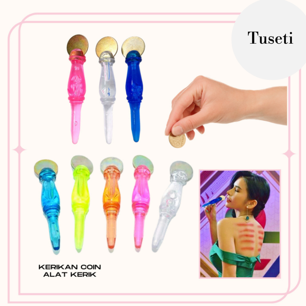 Kerokan Koin | Kerikan | Kerokan | Alat Kerik Badan