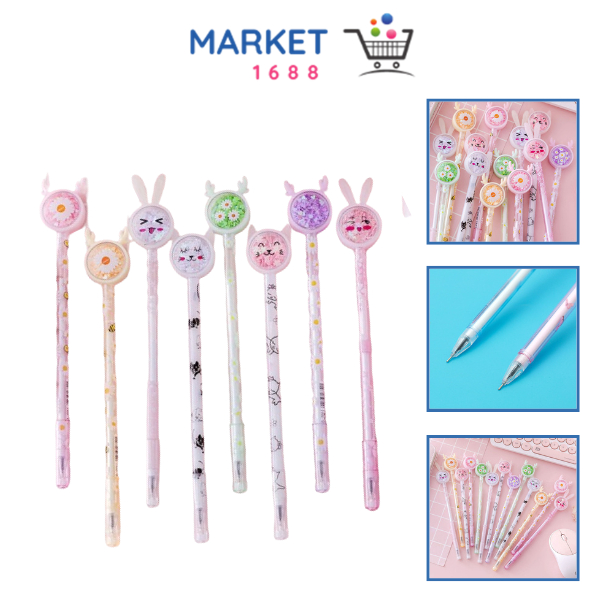 

Market1688 Pena Karakter Payet Gliter Bunny Lucu Black Ink Gel Pulpen Murah Gel Bolpen Gel Pastel Alat Tulis Sekolah Kantor Murah