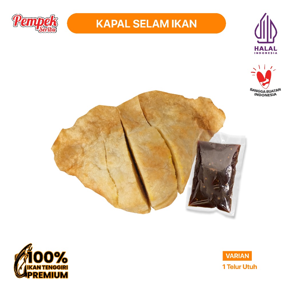 

Pempek Palembang Pempek Kapal Selam Ikan Premium