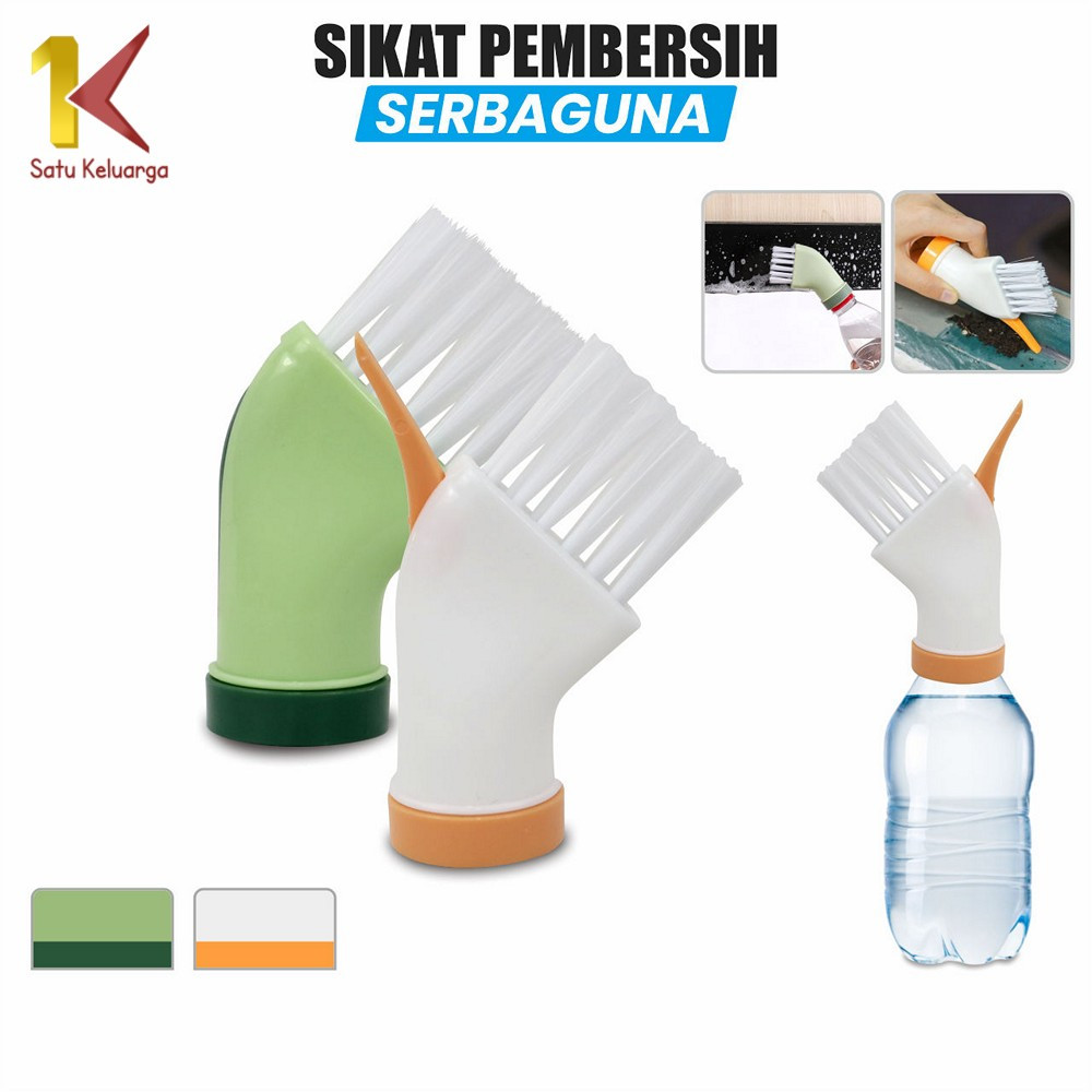 Satu Keluarga Sikat Multifungsi Sikat Cuci Pembersih Sudut Sela C1010 Sikat Serbaguna Sikat Pembersi