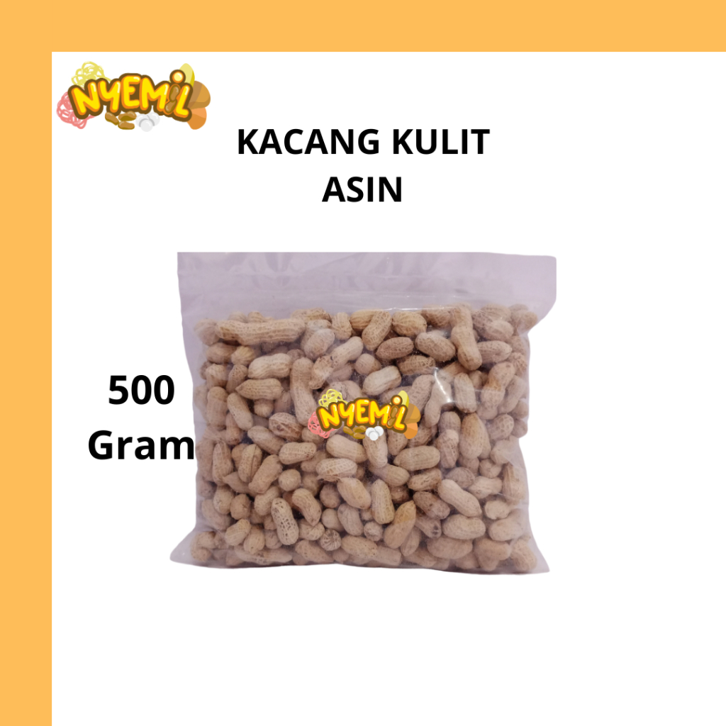 

Kacang Kulit Oven Asin 500gr