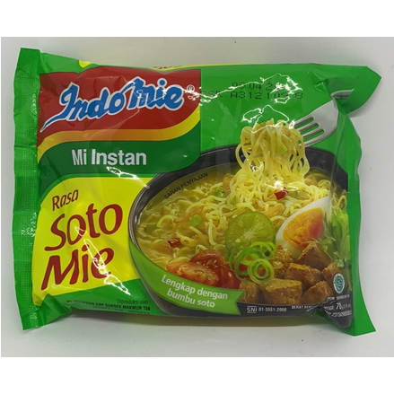 

Indomie Soto 70GR 1 Paket Isi 5 Pcs