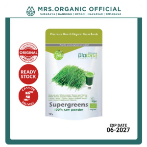 

Minuman Nutrisi Biotona Supergreens Raw 150 gram