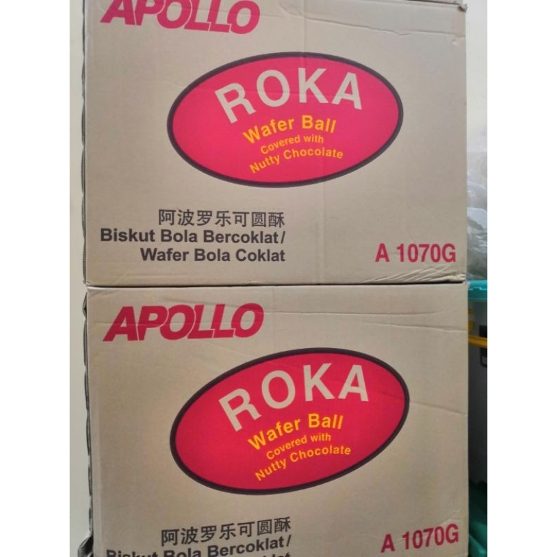 

[EXP2026] APOLLO ROKA BOLA WAFEF COKLAT 1DUS/16BKS 1BKS250GR ISI 50PCS BOLA WAFER COKLAT GROSIR SNEK JADUL BISKUIT BOLA BOLA COKELAT