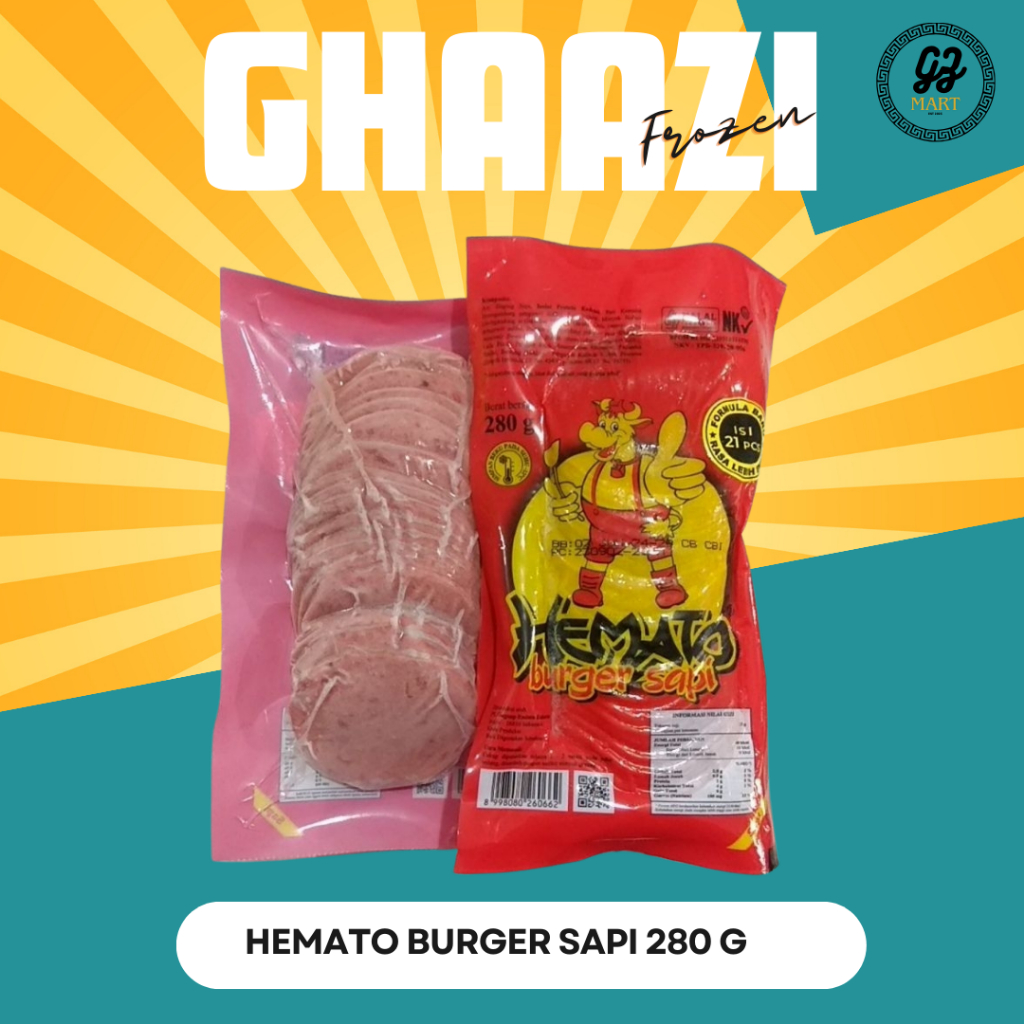 

HEMATO BURGER SAPI 280 G