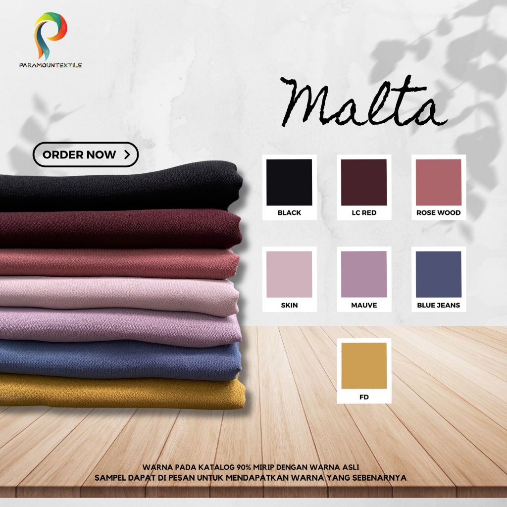 Kain Malta Premium Sangat Cocok Untuk Gamis dan Sarimbit