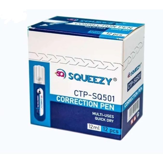 

1 pak=12pc TIP EX CAIR BOTOL BIRU STIPO CORRECTION / PENGHAPUS PEN TIP X