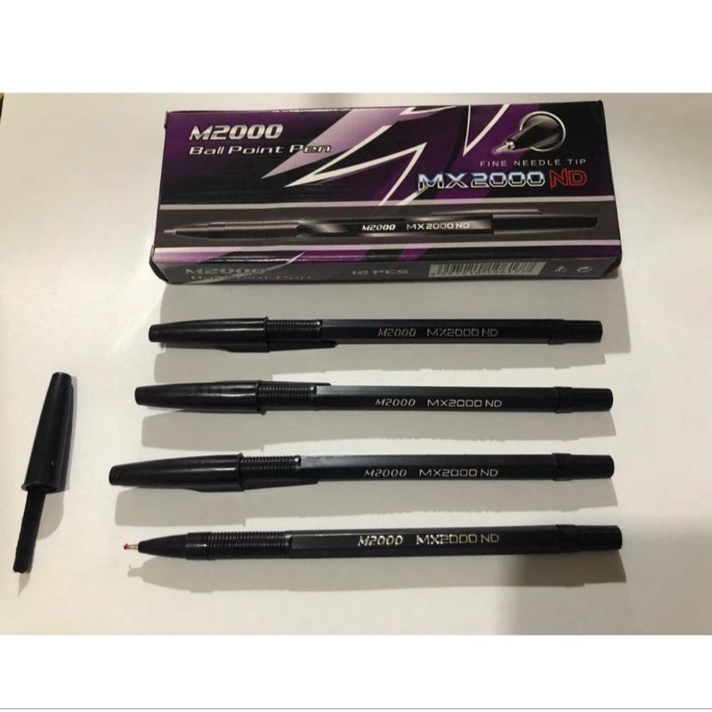 

pulpen m2000, pulpen hitam, pulpen murah, alat tulis