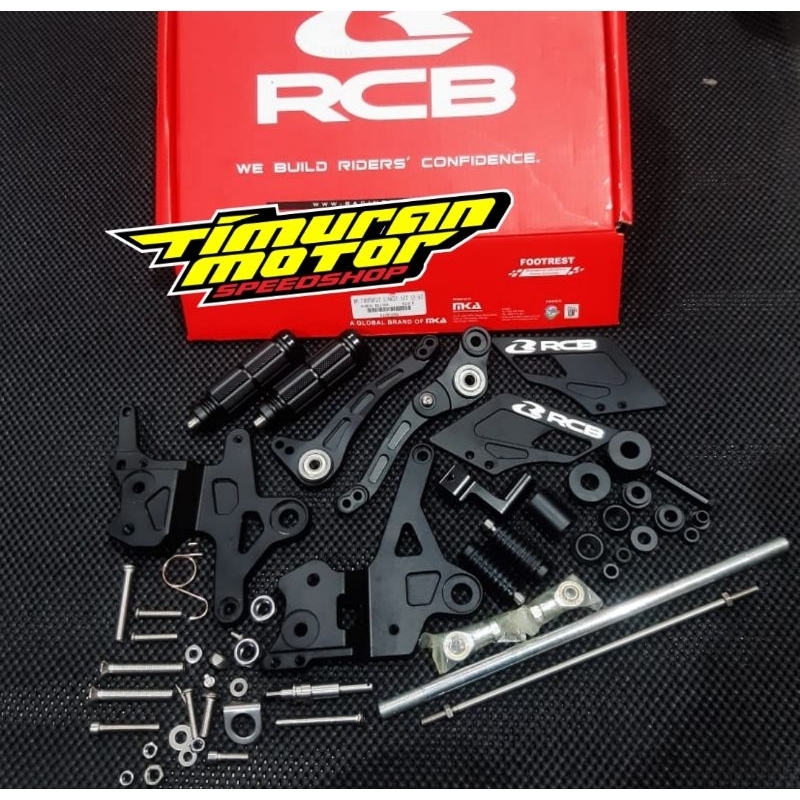 FOOTSTEP UNDERBONE RCB S2 V2 SONIC 150 HITAM