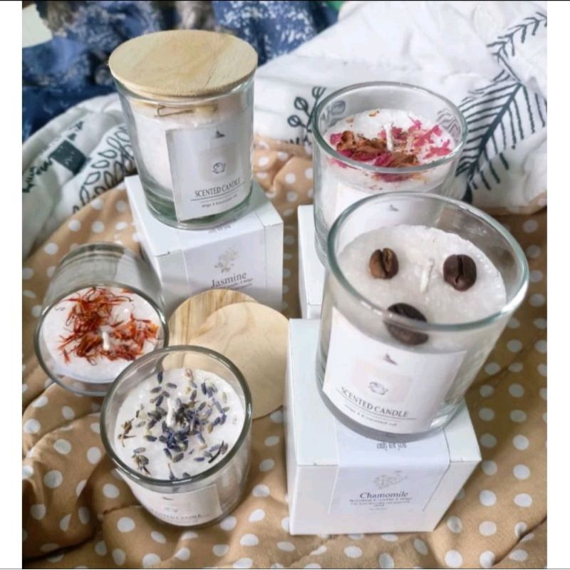 Termurah Lilin Aromaterapi Lilin Wangi Aromaterapi Lilin Kado Ultah Souvenir Gelas