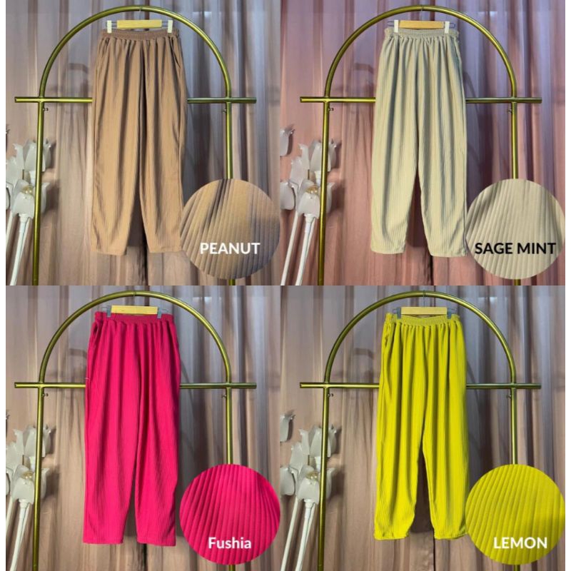 BAGGY PANTS JUMBO KNIT IMPORT / CELANA XXXL / LUNA KNIT IMPORT / CELANA JUMBO