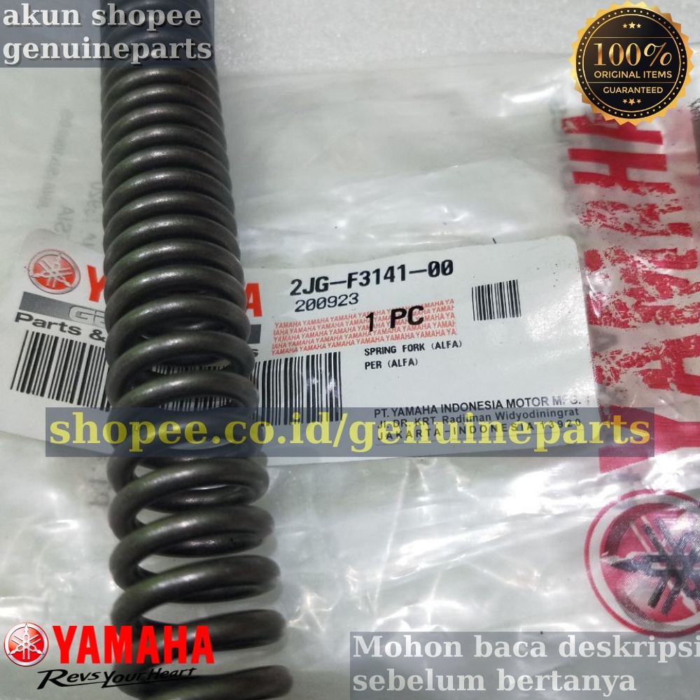 PIR PER SHOCK SKOK DEPAN YAMAHA F1ZR FIZR ORIGINAL YAMAHA