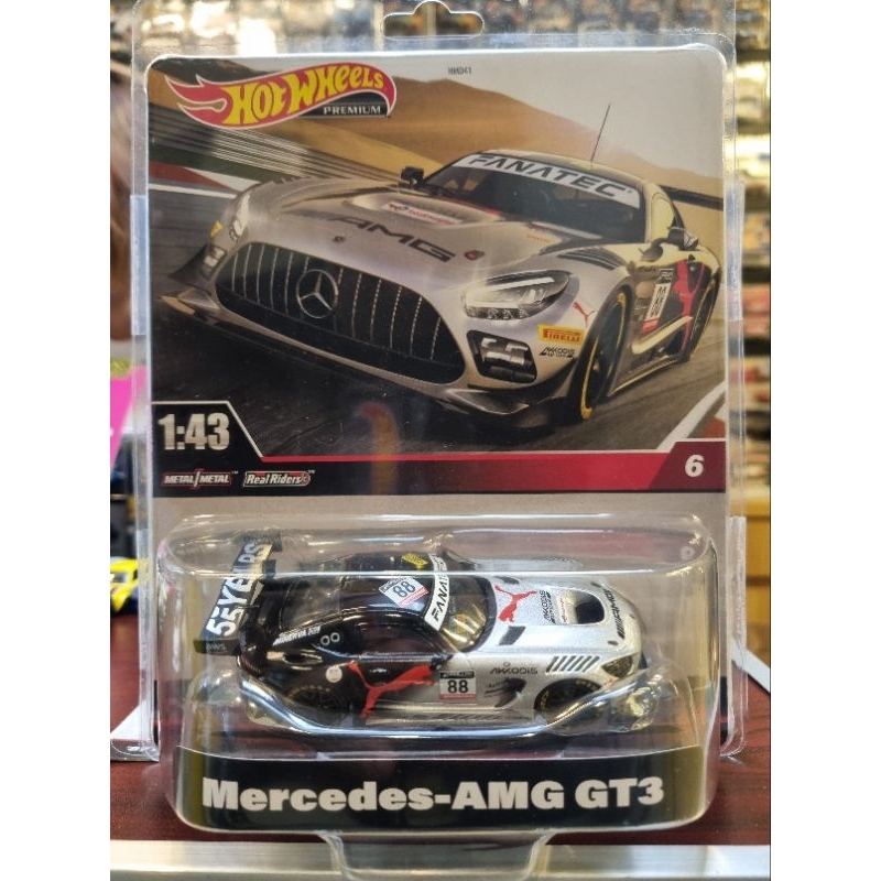 Hotwheels 1:43 Mercedes AMG GT3