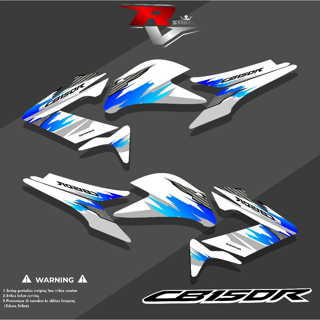 STRIPING CB150R OLD/STIKER CB150R LAMA/STRIPING CB150R