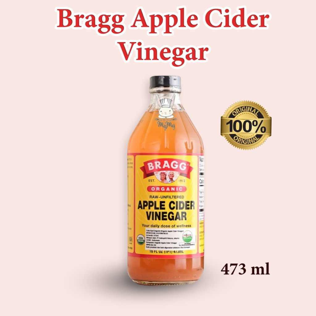 

Bragg Apple Cider Vinegar 473 ML / Cuka Apel Organic