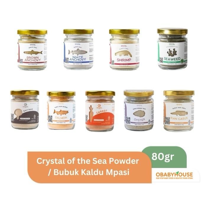 

Crystal of the Sea Powder / Bubuk Kaldu Mpasi 40gr 80 gr