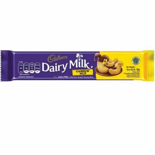 

cadbury dairy milk cashew nut 62gr - cadbury cashew nut