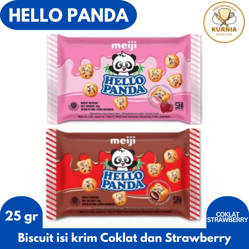 

MEIJI HELLO PANDA 25 GRAM