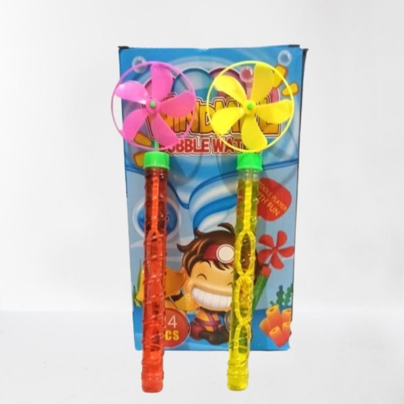 Mainan Bubble Sabun STICK COLORED Buble Gelembung Tiup Balon Besar