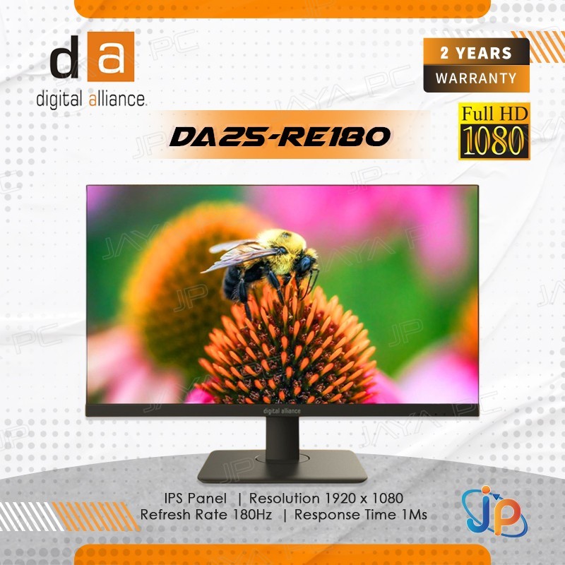 Monitor Digital Alliance LED IPS DA25-RE180 - Full HD 25" Inch