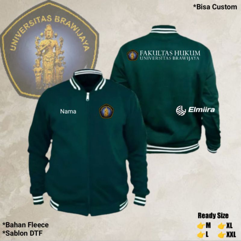 Jaket UNIVERSITAS BRAWIJAYA Varsity
