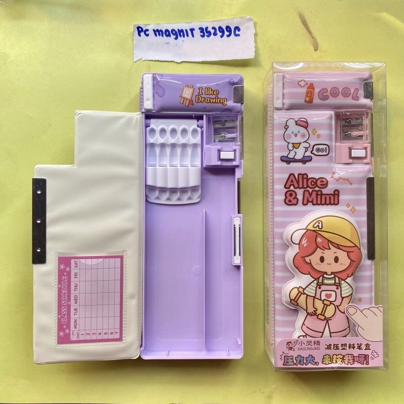 

PC MAGNET 35299C MOTIF GIRL ALICE & MIMI