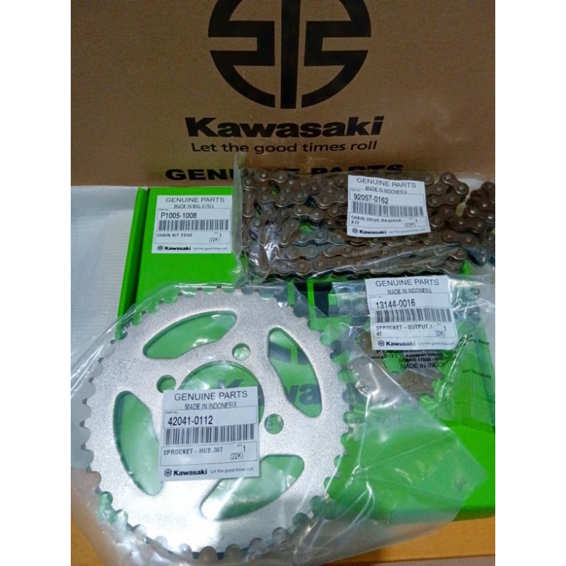 Gearset edge gir set Kawasaki Edge Original Kawasaki, gir set edge original