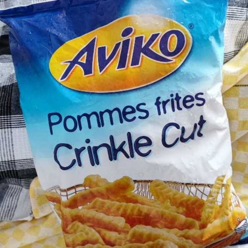 

Aviko Kentang Crinkle Cut Premium 1kg-Aviko Pommes Fristes Crinkle Cut