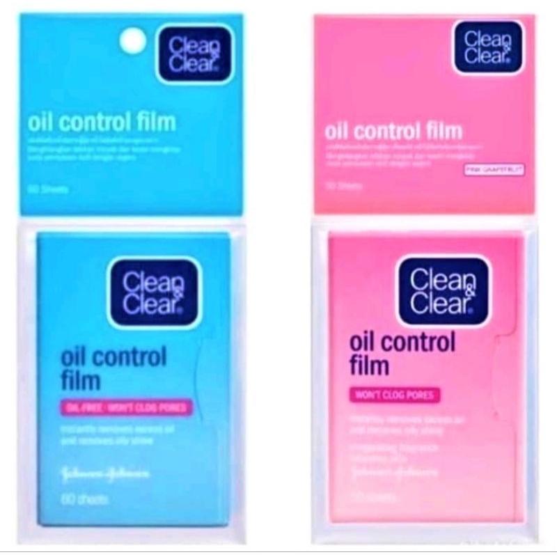 CLEAN & CLEAR OIL CONTROL FILM - FACE PAPER
