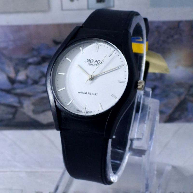 jam tangan pria wanita aopol jam tangan unisex impor