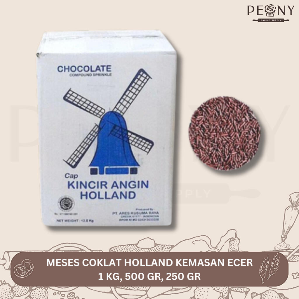 

HOLLAND MESES COKLAT KEMASAN ECER 1KG, 500GR, 250GR / MESES COKLAT