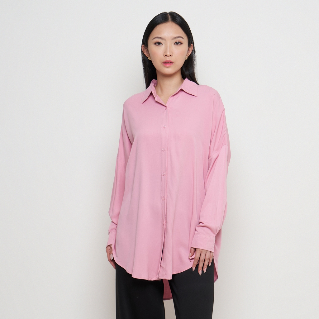 XALOXA CHIKA BLOUSE | Baju Atasan Kemeja Wanita Bahan TOYOBO | All Size Jumbo