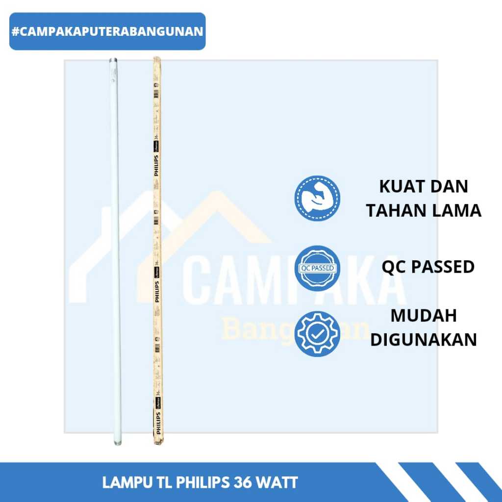 Lampu Neon Lampu TL Panjang 36 Watt / Philips