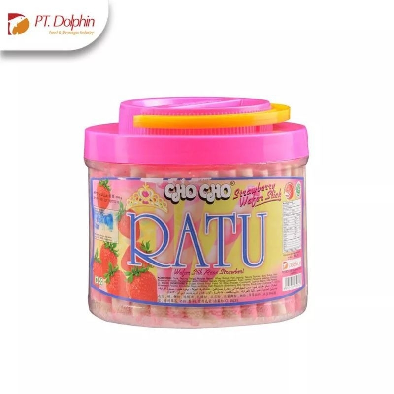 

cho cho wafer stick ratu rasa stroberi 320 gr / Wafer Cho Cho Stick