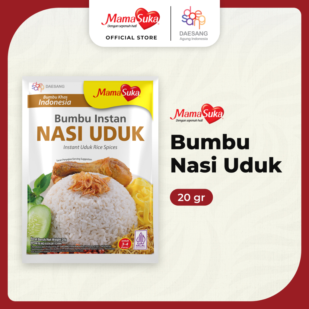 

MamaSuka - Bumbu Nasi Uduk 20 gr