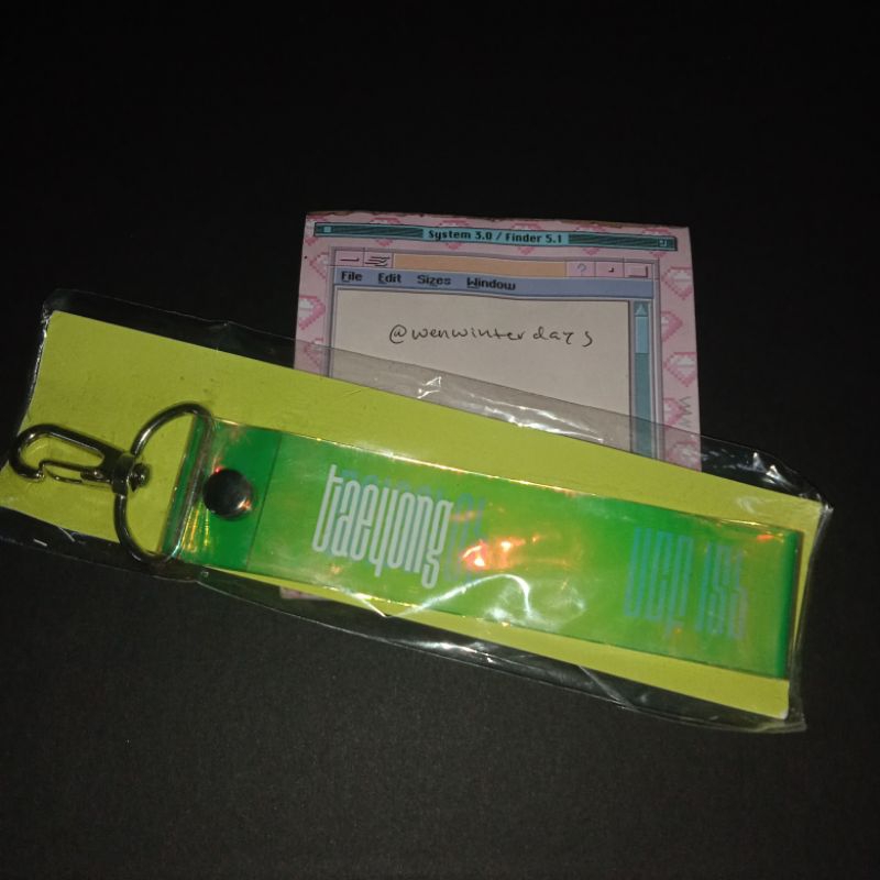 READY STOCK KEYRING ANNIVERSARY ANNIV 127 ONLY NO PHOTOCARD WINK PLAT NUMBER RESONANCE PART 2 DEPART