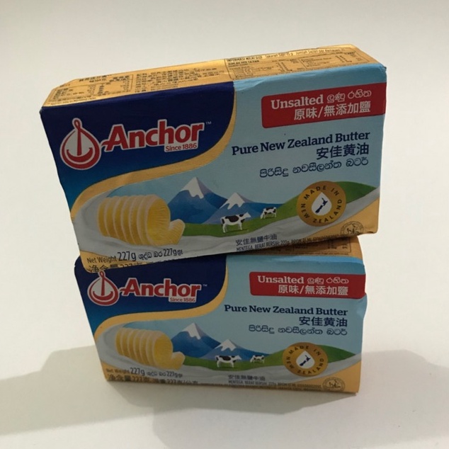 

Anchor Butter UNSALTED 227gr MPASI serbuuu