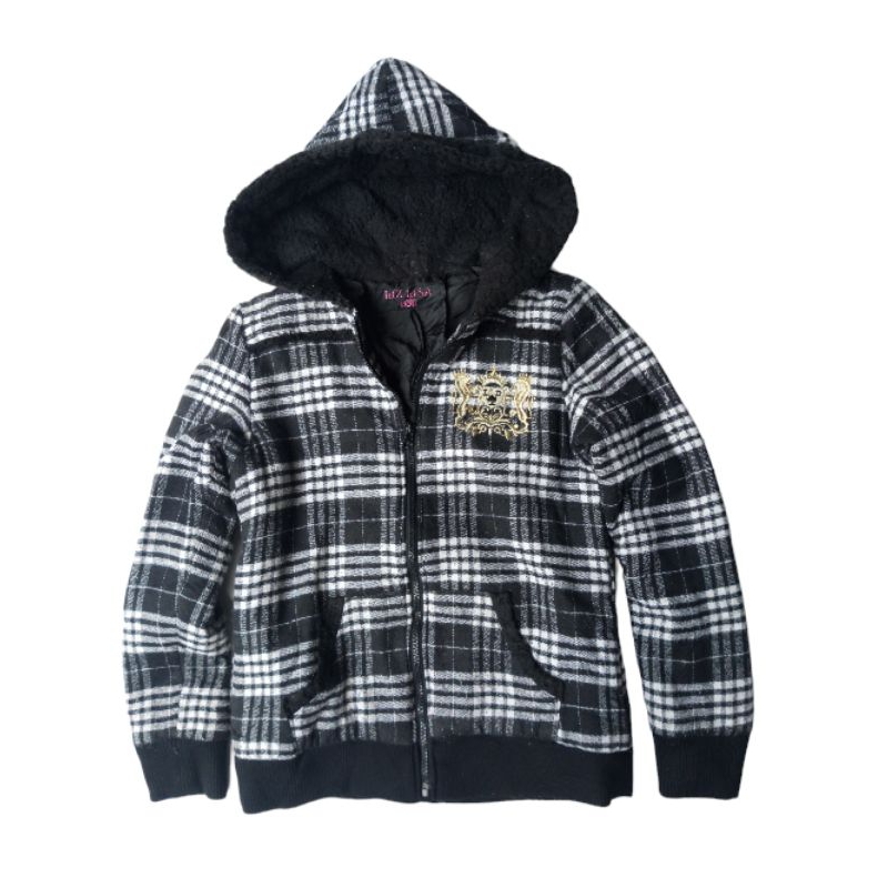 Jaket tebal salur Liz Lisa Doll Hoodie