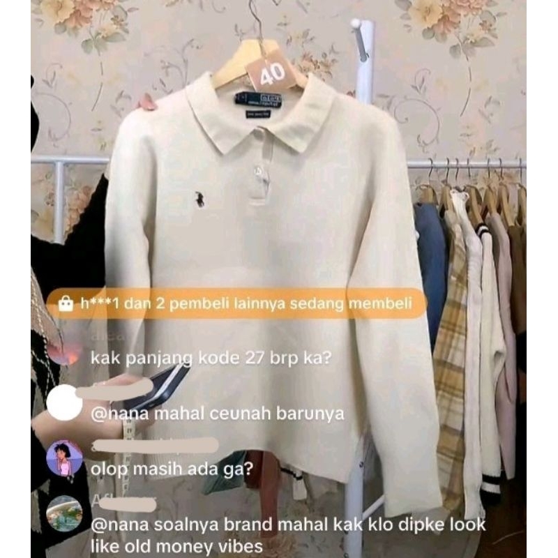 Sweater Polo Ralph Lauren Lambs Wool