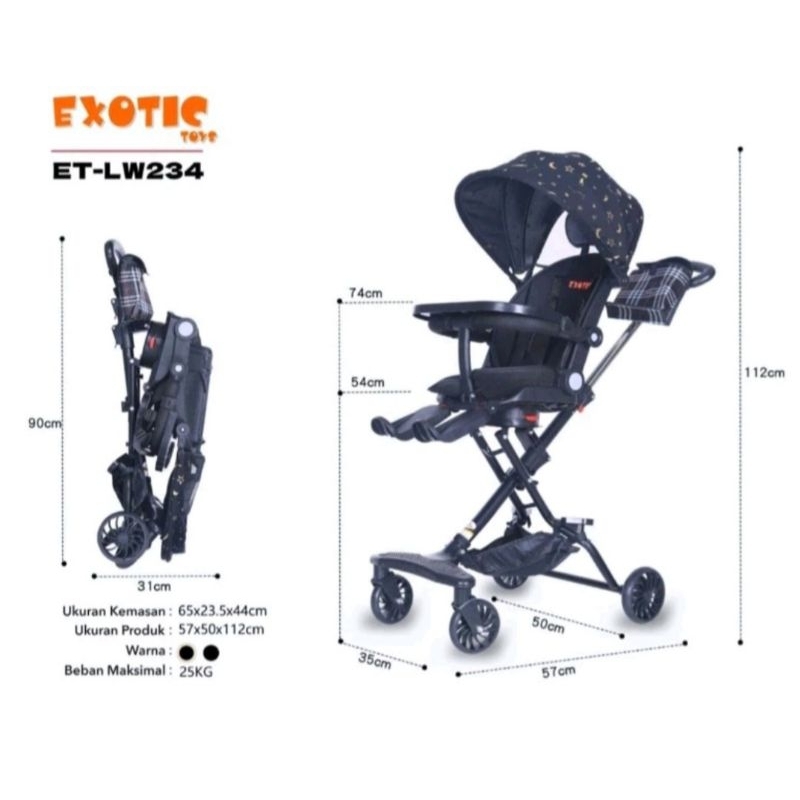 DIJAMIN ORI magic stroller space baby exotic ET LW120 LW 120 LW126 LW 126 LW121 LW 121 LW234 LW 234