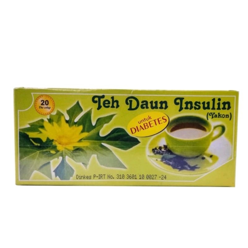 

Teh Celup Daun Insulin Yakon Herbal Untuk Penderita Diabetes 100% Original