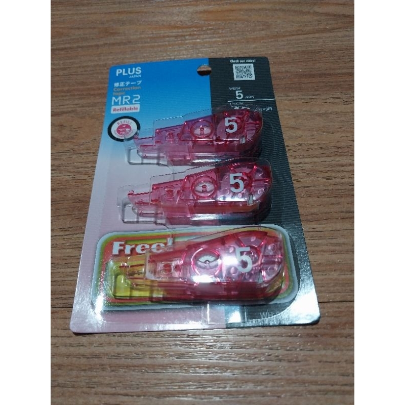 

REFIL TIP EX WH- 645R-3P MERK PLUS ISI 3 PCS