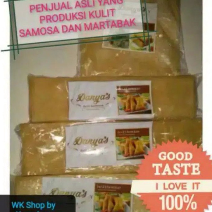 

Jangan Sampai Kehabisan KULIT SAMOSA SAMBOSA 68 CM x 3 CM SUPER SEDANG isi 25 lembar