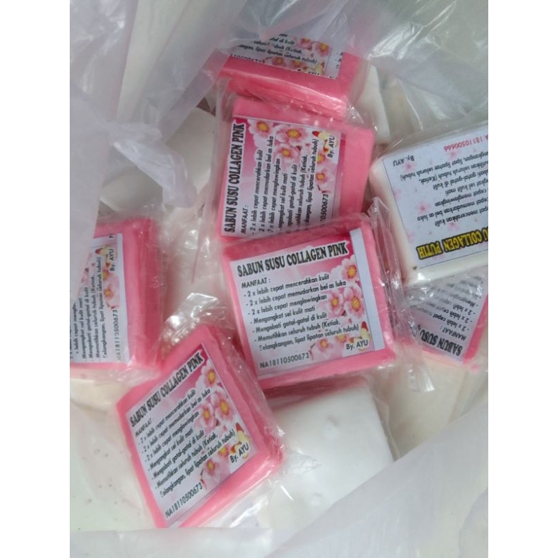 Sabun susu Collagen Viralll/Memutihkan Badan