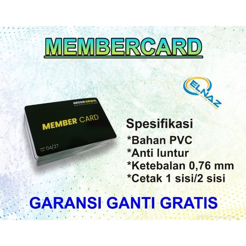 

CETAK KARTU MEMBER / ID CARD CUSTOM / KARTU PELAJAR / tebal 0.76