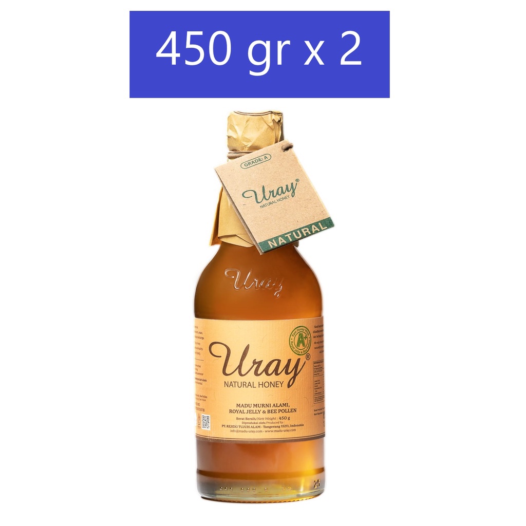 

1212 STOK READY Uray Madu Grade A 45 gr x 2